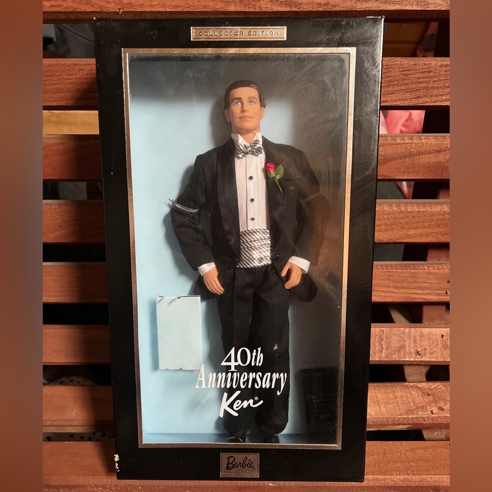 Barbie 40th Anniversary Ken Doll Collector Edition 2001 Mattel #50722 NRFP